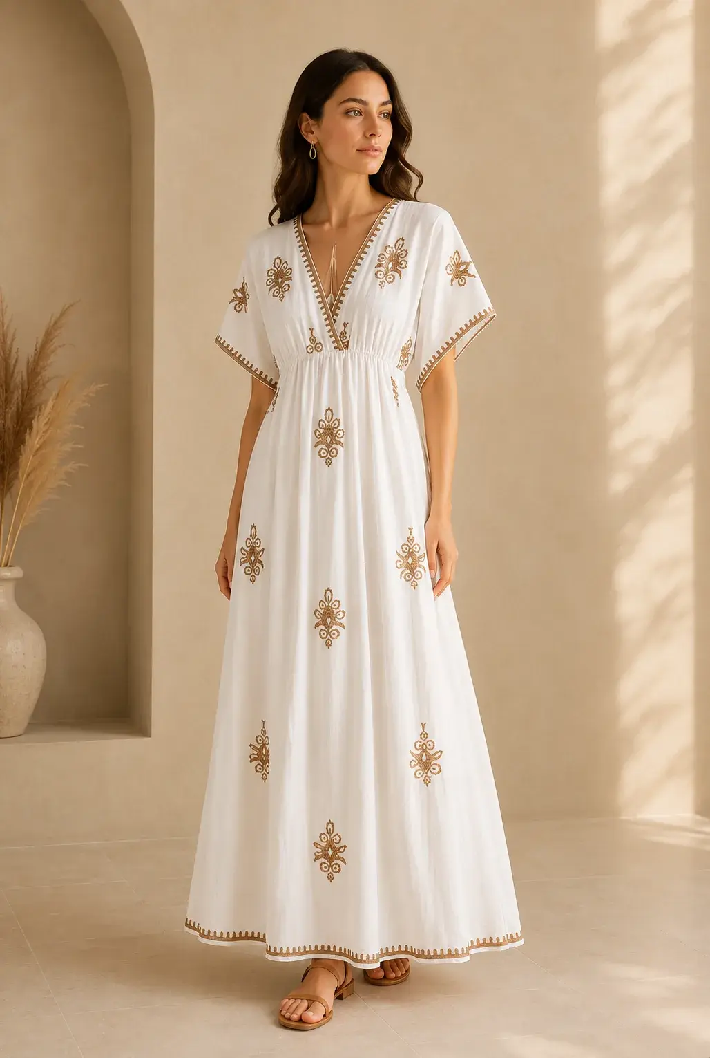 Ivory Shore Beach Maxi (VS056)
